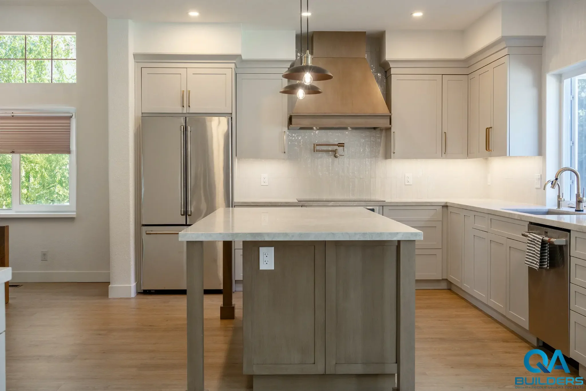 Traditional/Transitional Kitchen Remodel in Livermore, CA by QA Builders project photo 4
